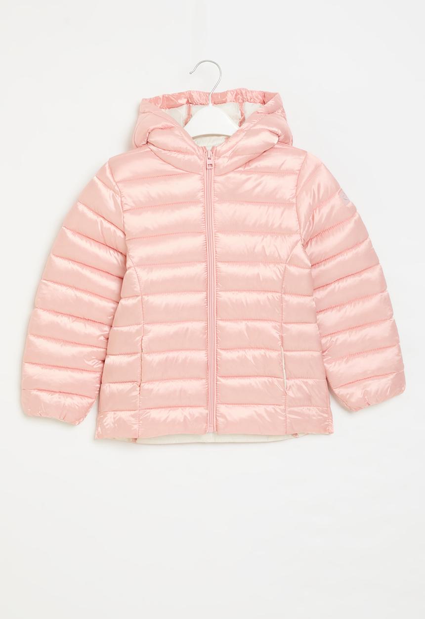 MINOTI - Girls basic puffa coat - pink