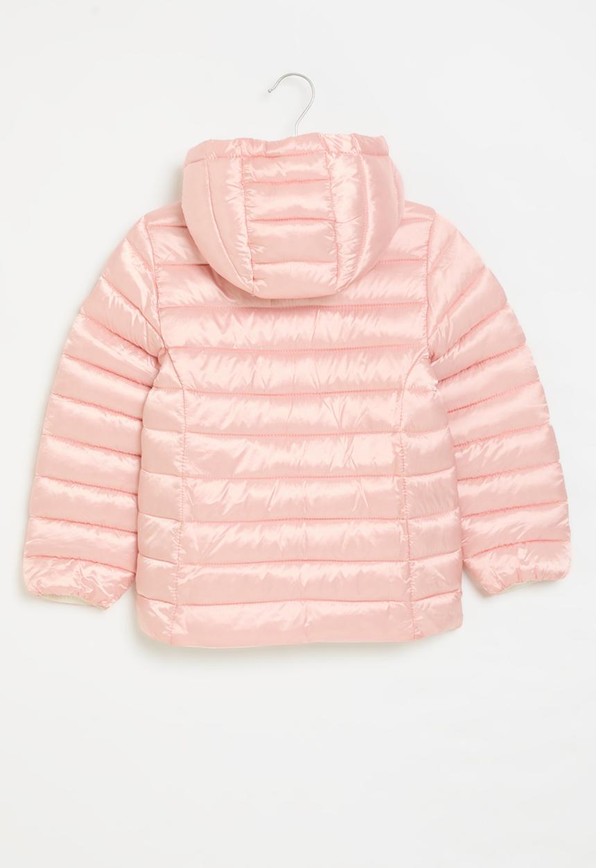 MINOTI - Girls basic puffa coat - pink