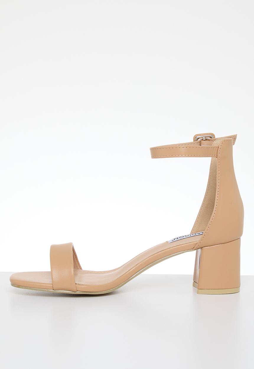 Madison® - Amira blockheel sandal - dark ecru