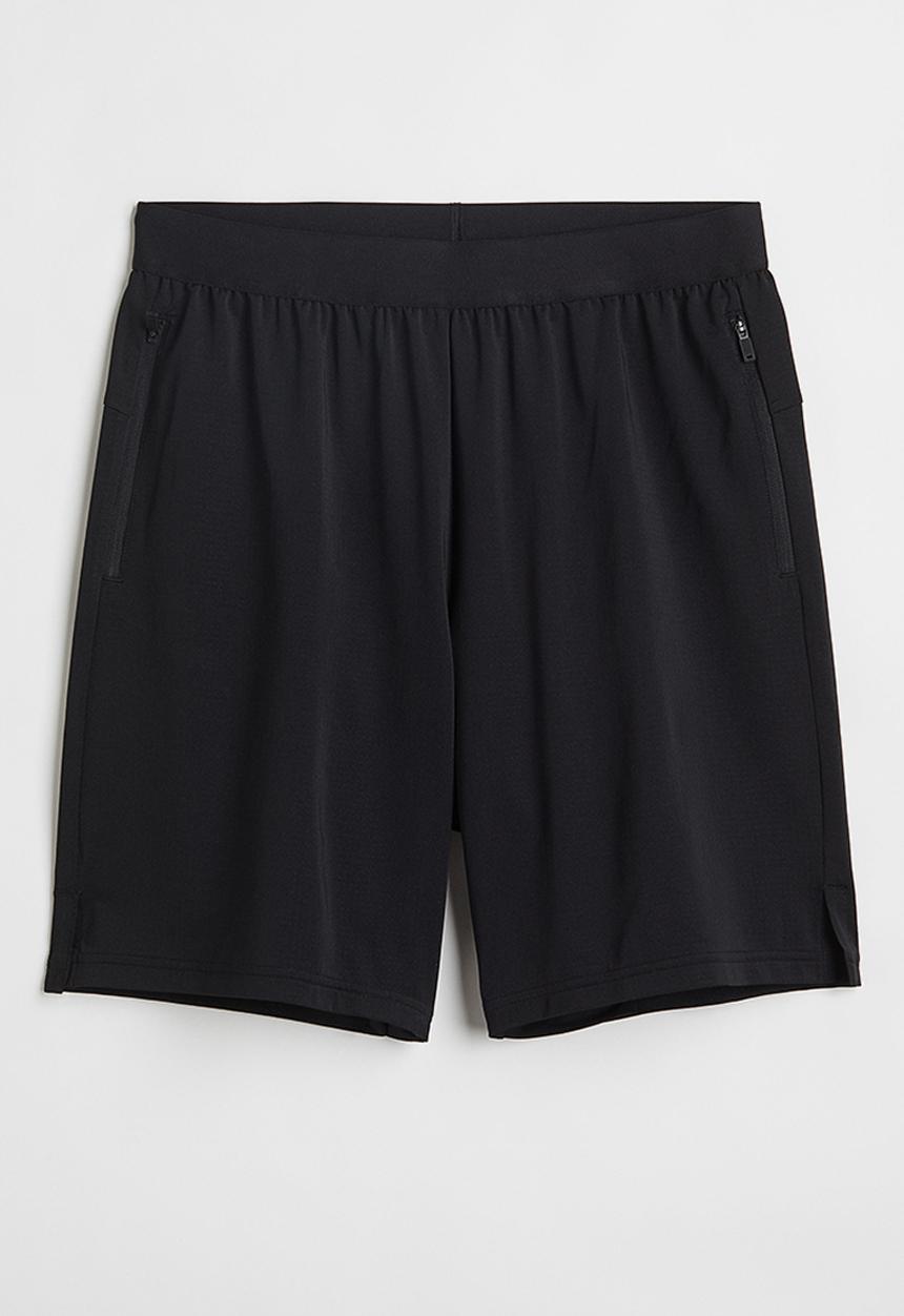 H&M - Mesh sports shorts - black