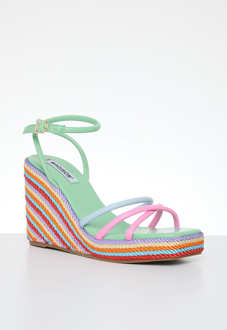 Madison® - Azalia wedge sandal - green multi