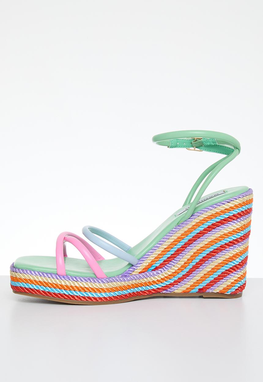 Madison® - Azalia wedge sandal - green multi