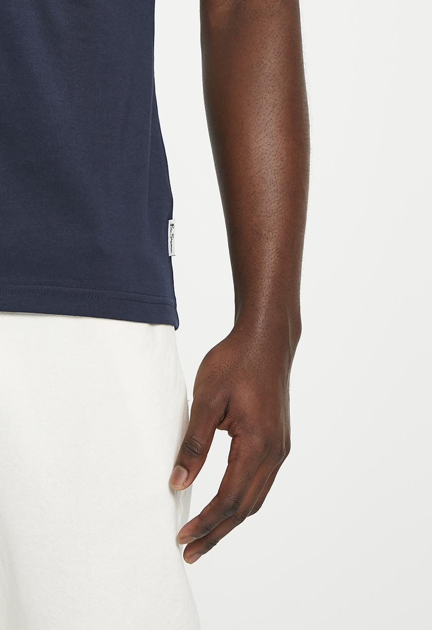 Ben Sherman - Target art tee-shirt - navy