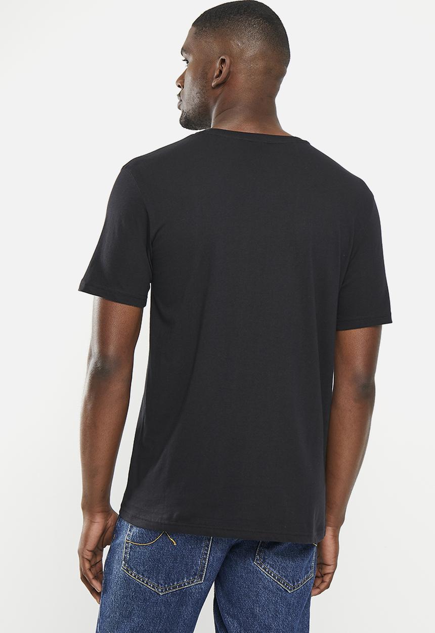 POLO - Mens heritage short sleeve tee - black