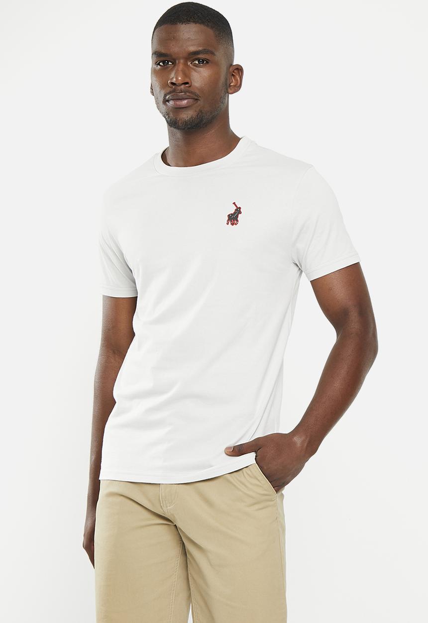 POLO - Men sport short sleeve back logo tee - grey 
