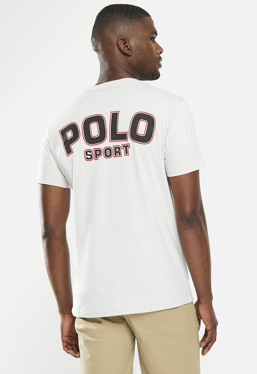 POLO - Men sport short sleeve back logo tee - grey 