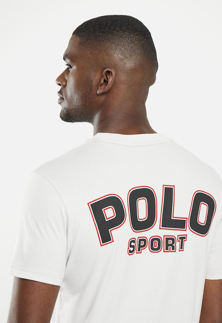 POLO - Men sport short sleeve back logo tee - grey 