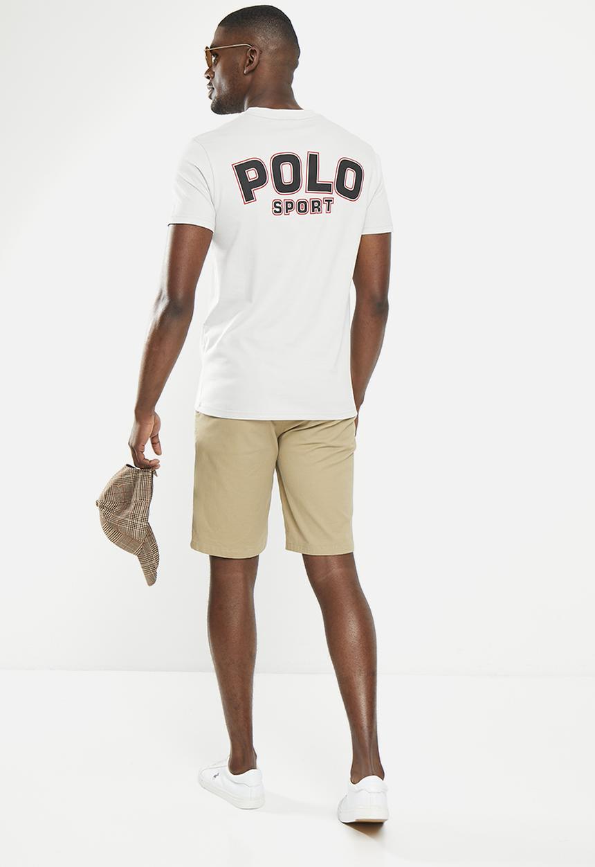POLO - Men sport short sleeve back logo tee - grey 