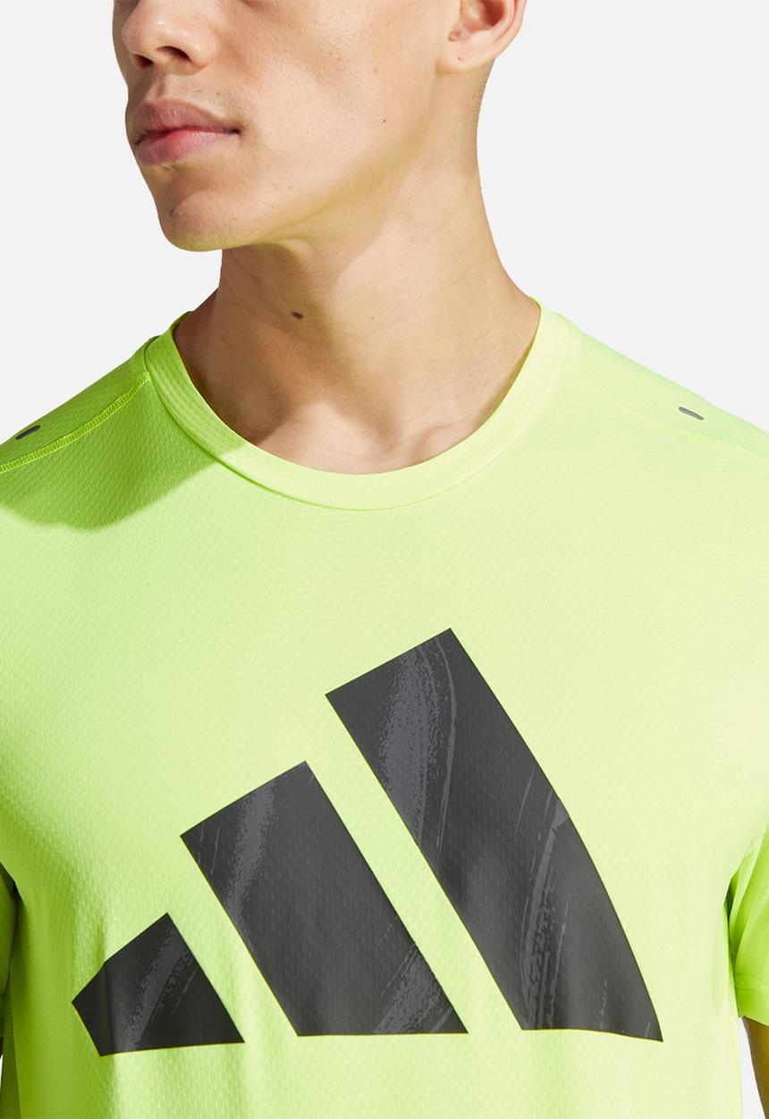 adidas Performance - Run it bos tee - bright green