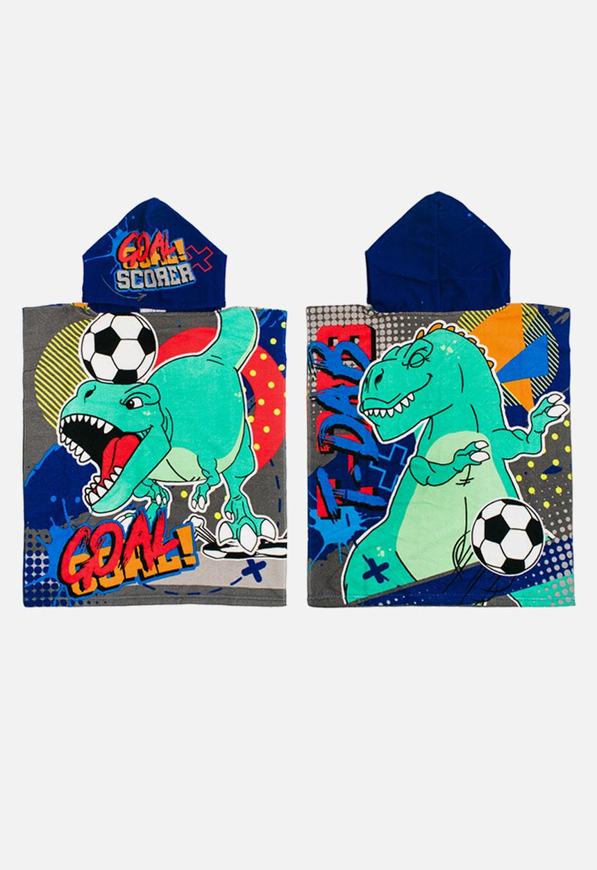 Character Group - T-Rex Hooded Towel - Multi