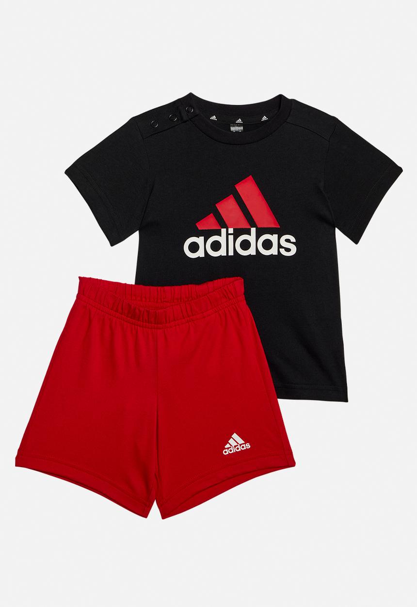 adidas Originals - I bl co t set - black & better scarlet