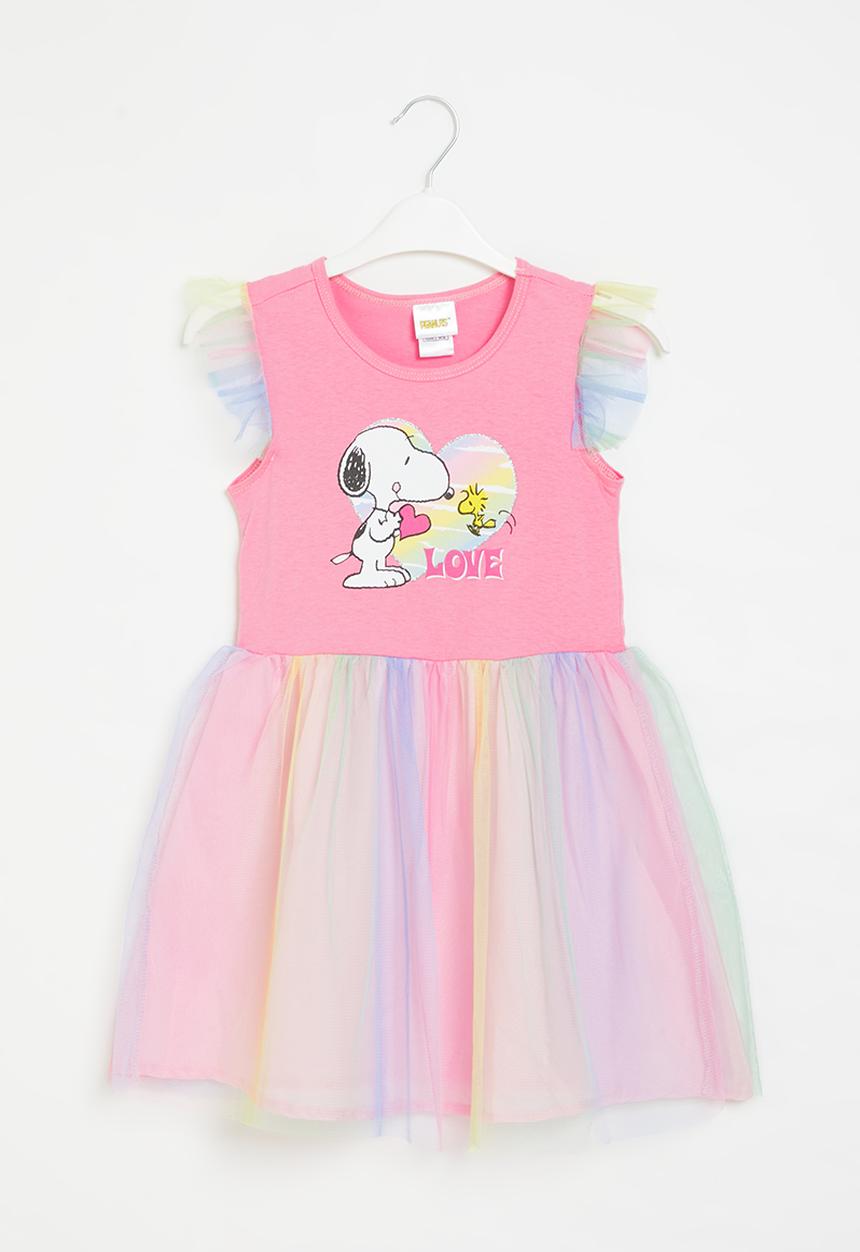 Character Group - Snoopy party dress - pink