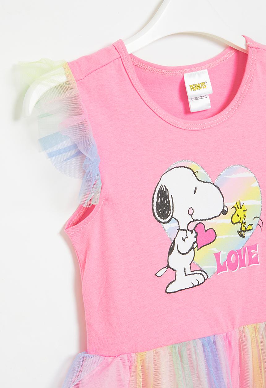 Character Group - Snoopy party dress - pink