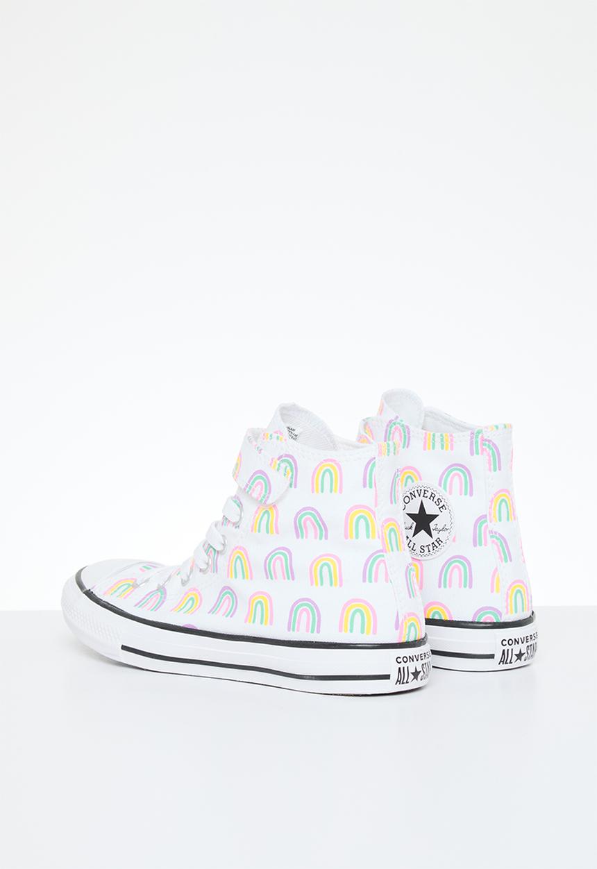 Converse - Chuck taylor all star 1v - white/grape fizz/amarillo