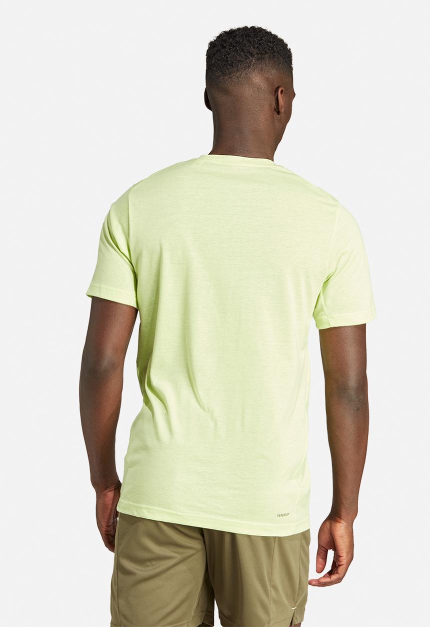 adidas Performance - Train essentials seasonal training graphic tee - green
