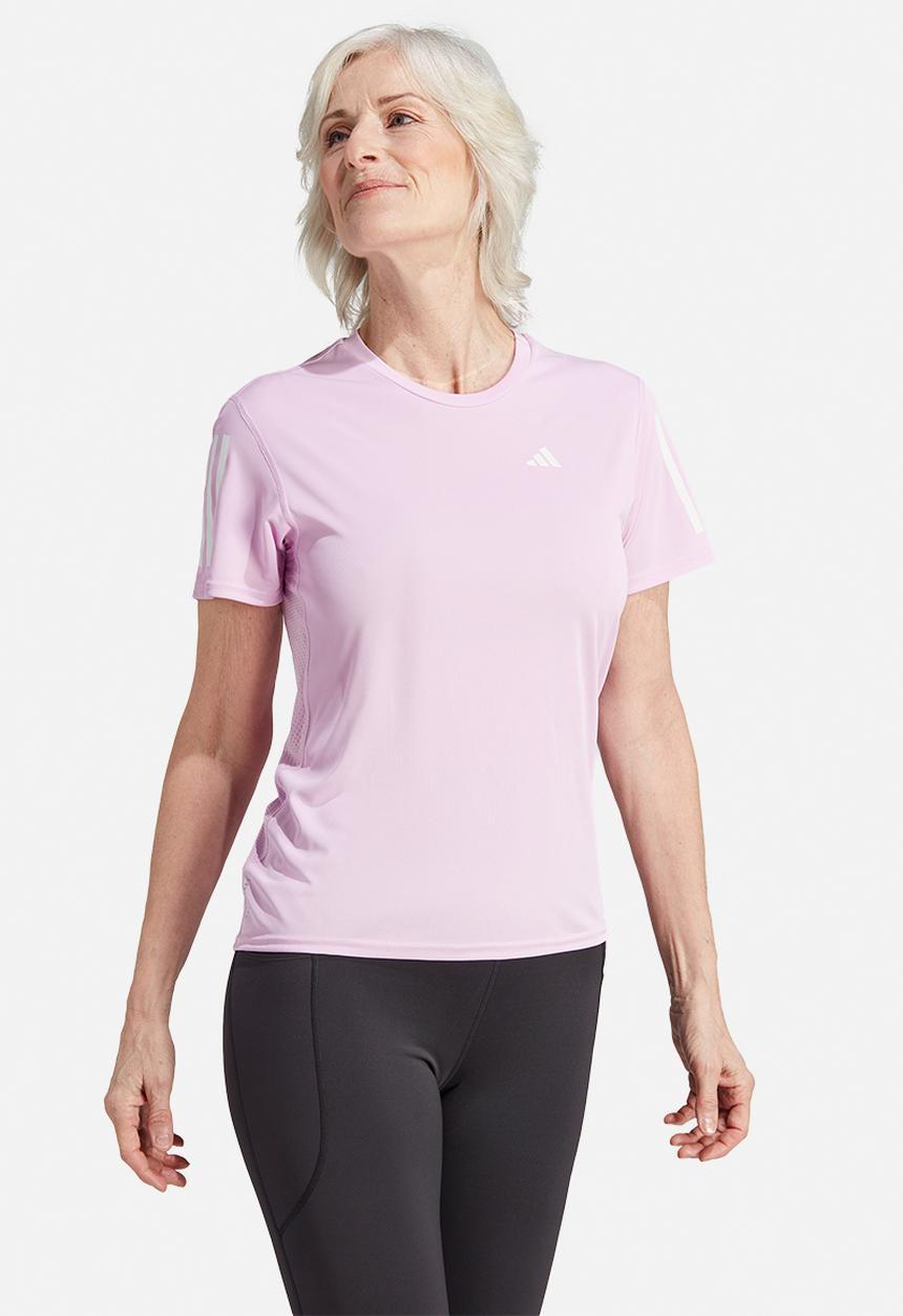 adidas Performance - Own the run tee - bliss lilac