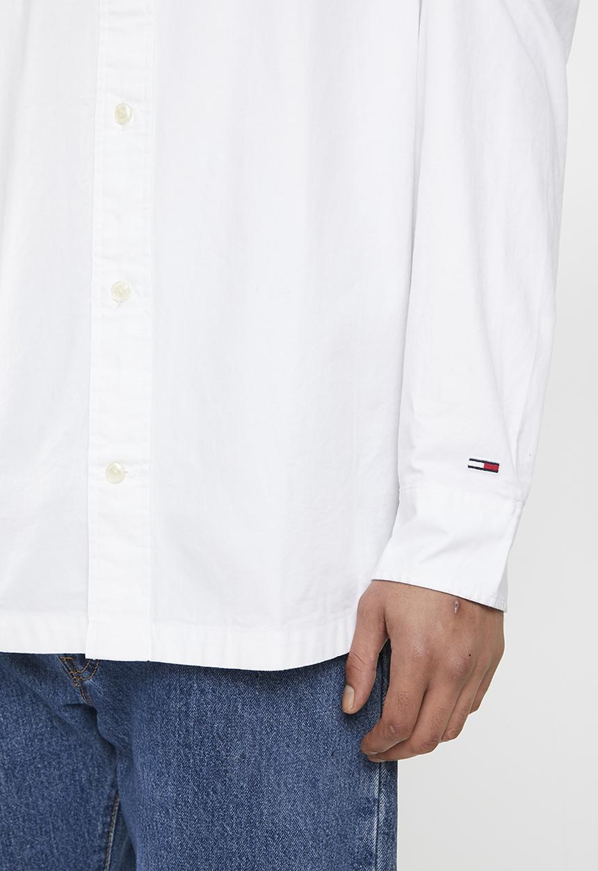 Tommy Hilfiger - Ovz college pop shirt - white 