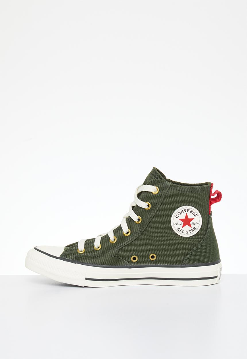 Converse - Chuck taylor all star mfg - forest shelter/egret/red