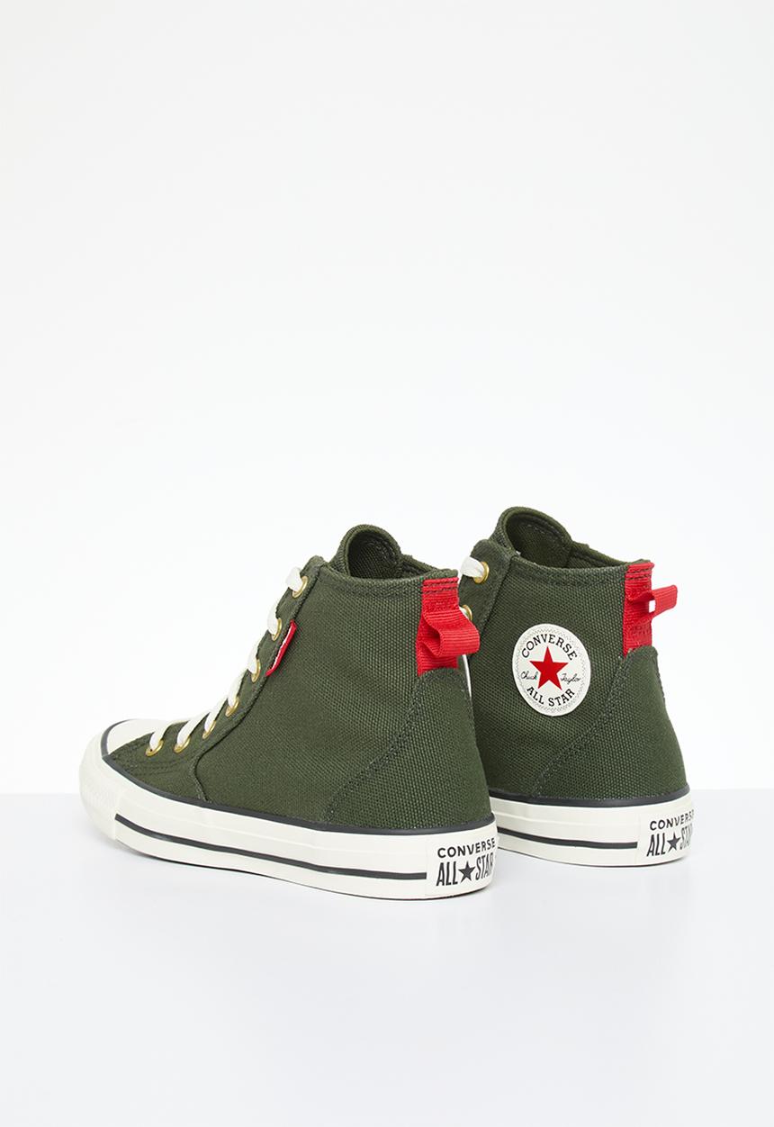 Converse - Chuck taylor all star mfg - forest shelter/egret/red