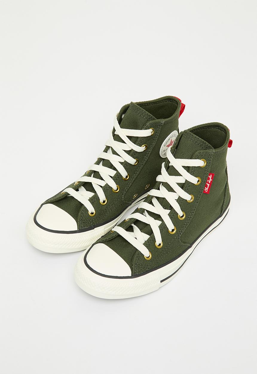 Converse - Chuck taylor all star mfg - forest shelter/egret/red