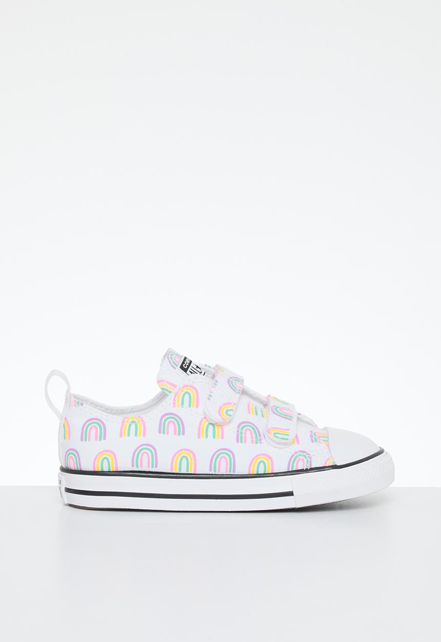 Converse - Chuck taylor all star 2v - white/grape fizz/amarillo
