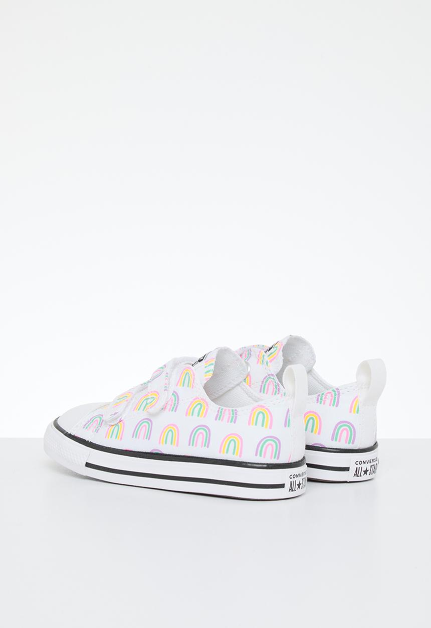 Converse - Chuck taylor all star 2v - white/grape fizz/amarillo