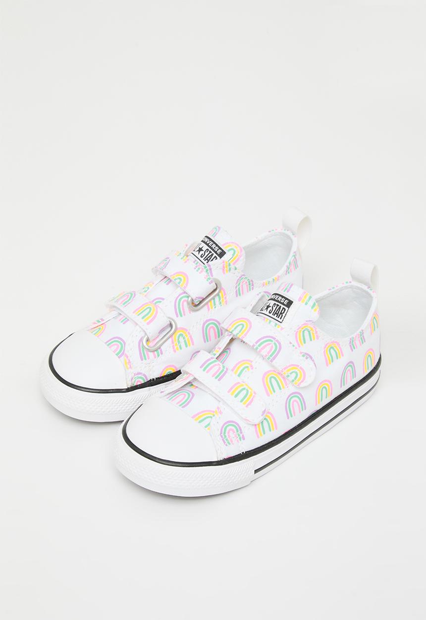 Converse - Chuck taylor all star 2v - white/grape fizz/amarillo