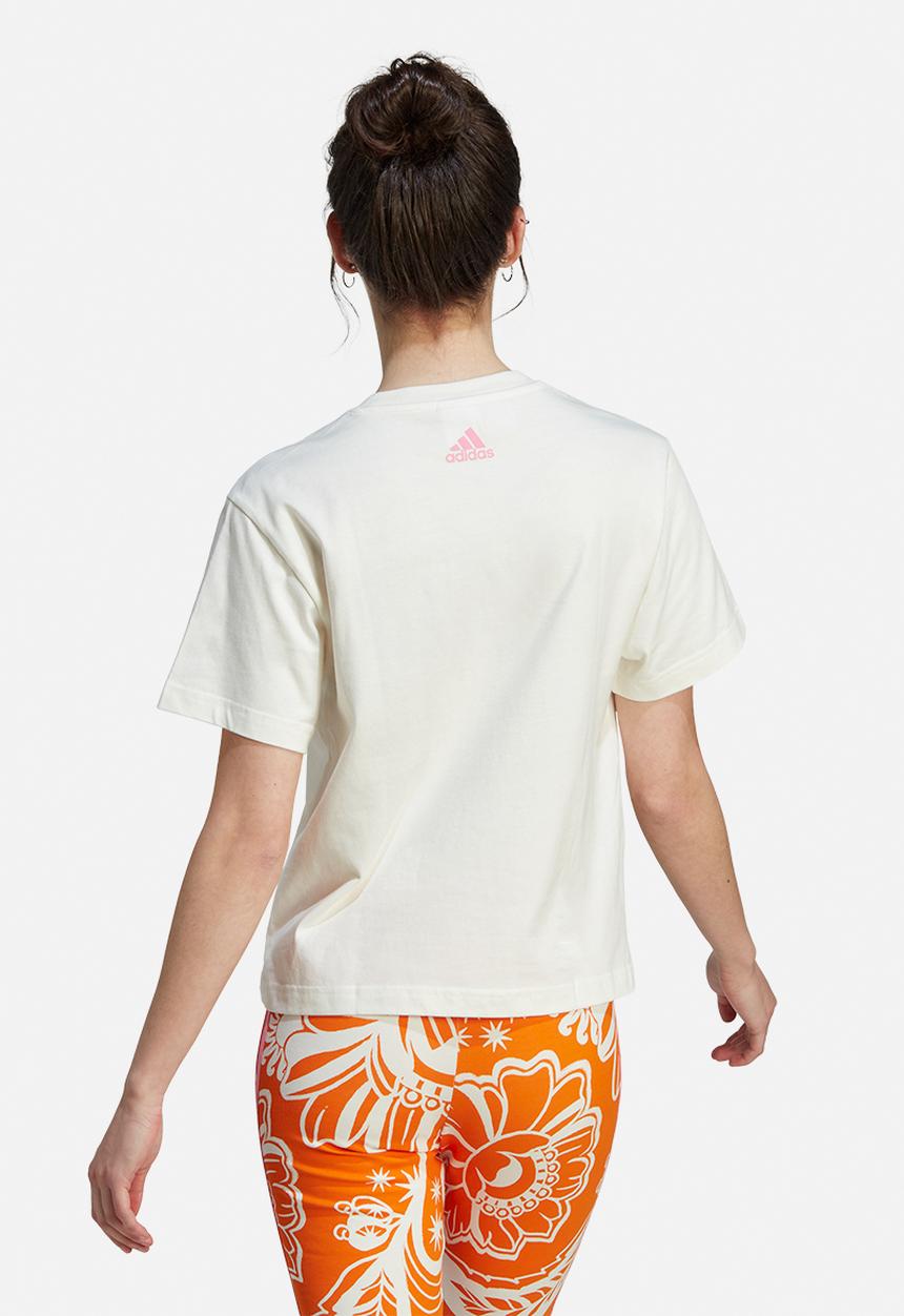 adidas Performance - Farm gfx tee - off white