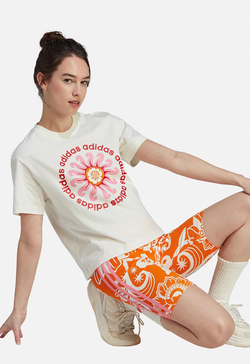 adidas Performance - Farm gfx tee - off white