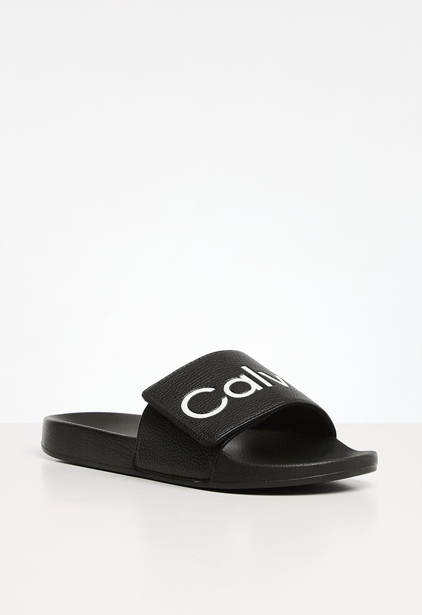 Calvin Klein - Adj pool slide pu - ck black