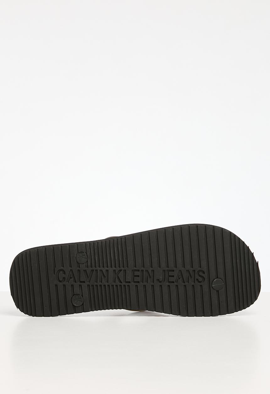 Calvin Klein - Beach sandal logo - black