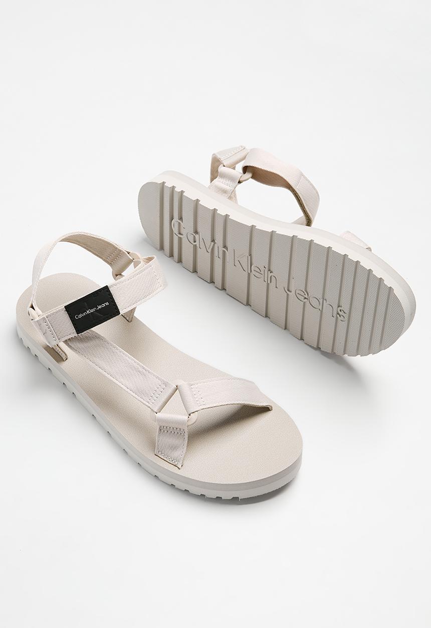 Calvin Klein - Prefresato webbing strap badge - eggshell
