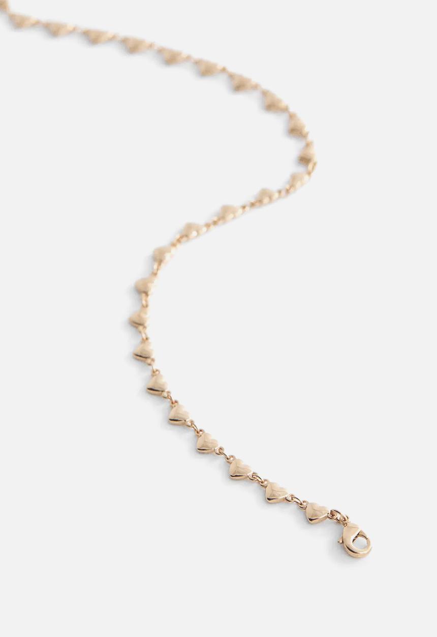 MANGO - Heart pendant necklace - gold