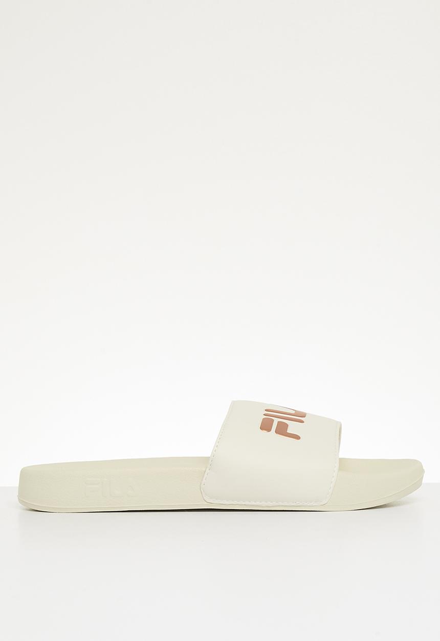 FILA - Hillside metallic slide - gardenia/rose gold