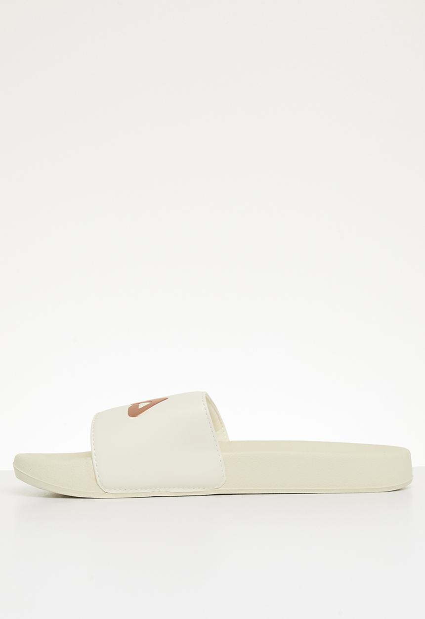 FILA - Hillside metallic slide - gardenia/rose gold