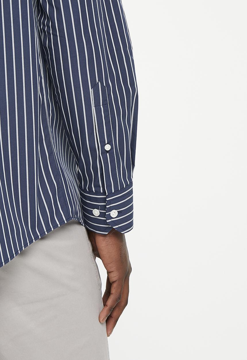 Pringle of Scotland - Finley long sleeve shirt - navy