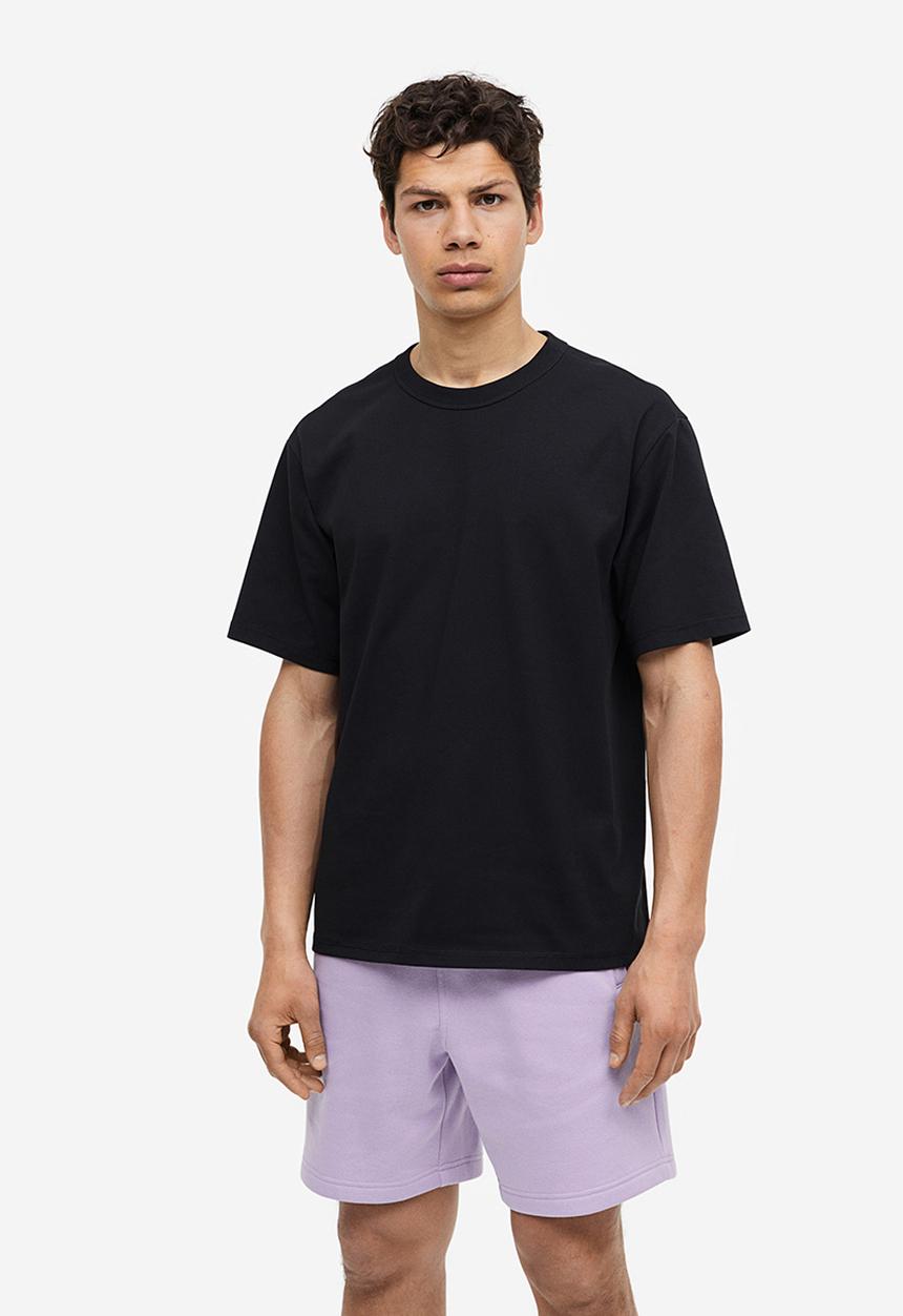 H&M - Regular fit sweatshorts - purple
