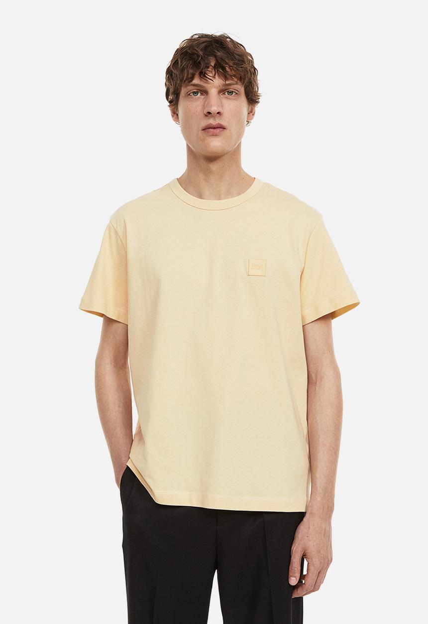 H&M - Regular fit appliquéd t-shirt - yellow