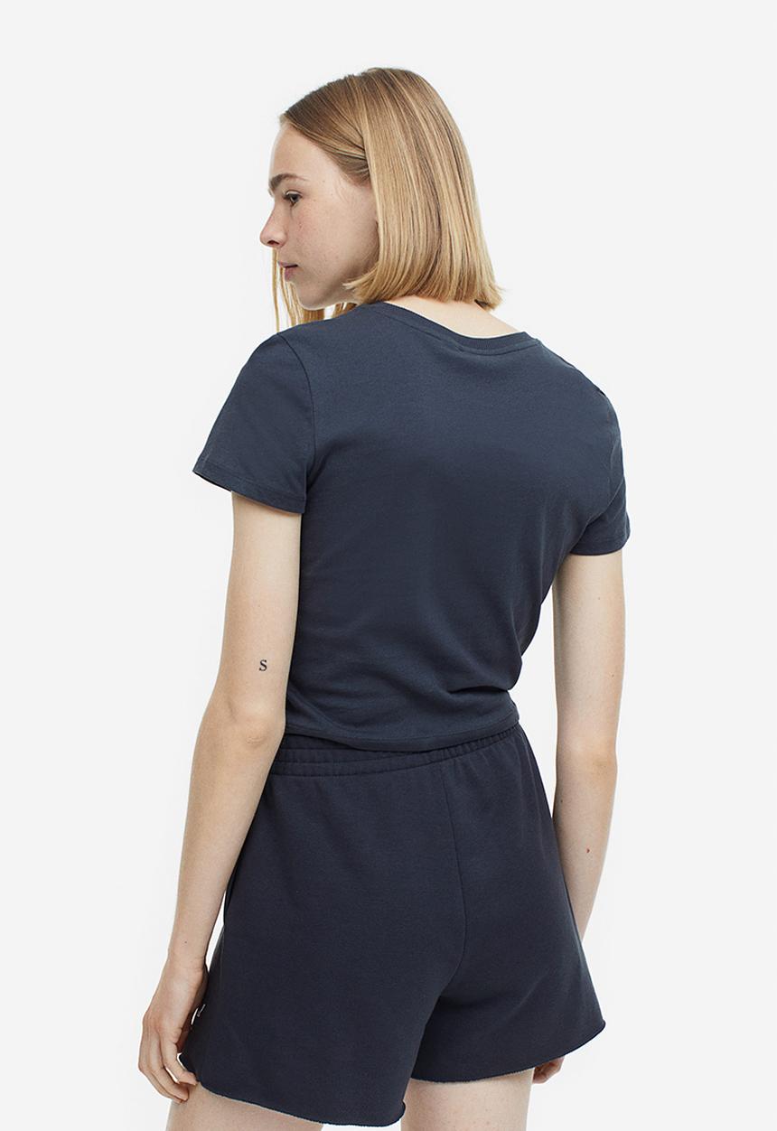 H&M - Sweatshorts - black sunny soul