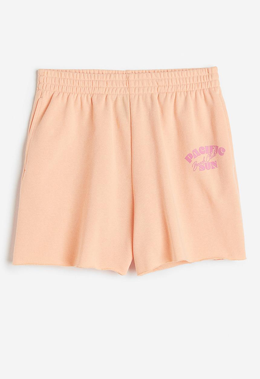 H&M - Sweatshorts - apricot pacific sun