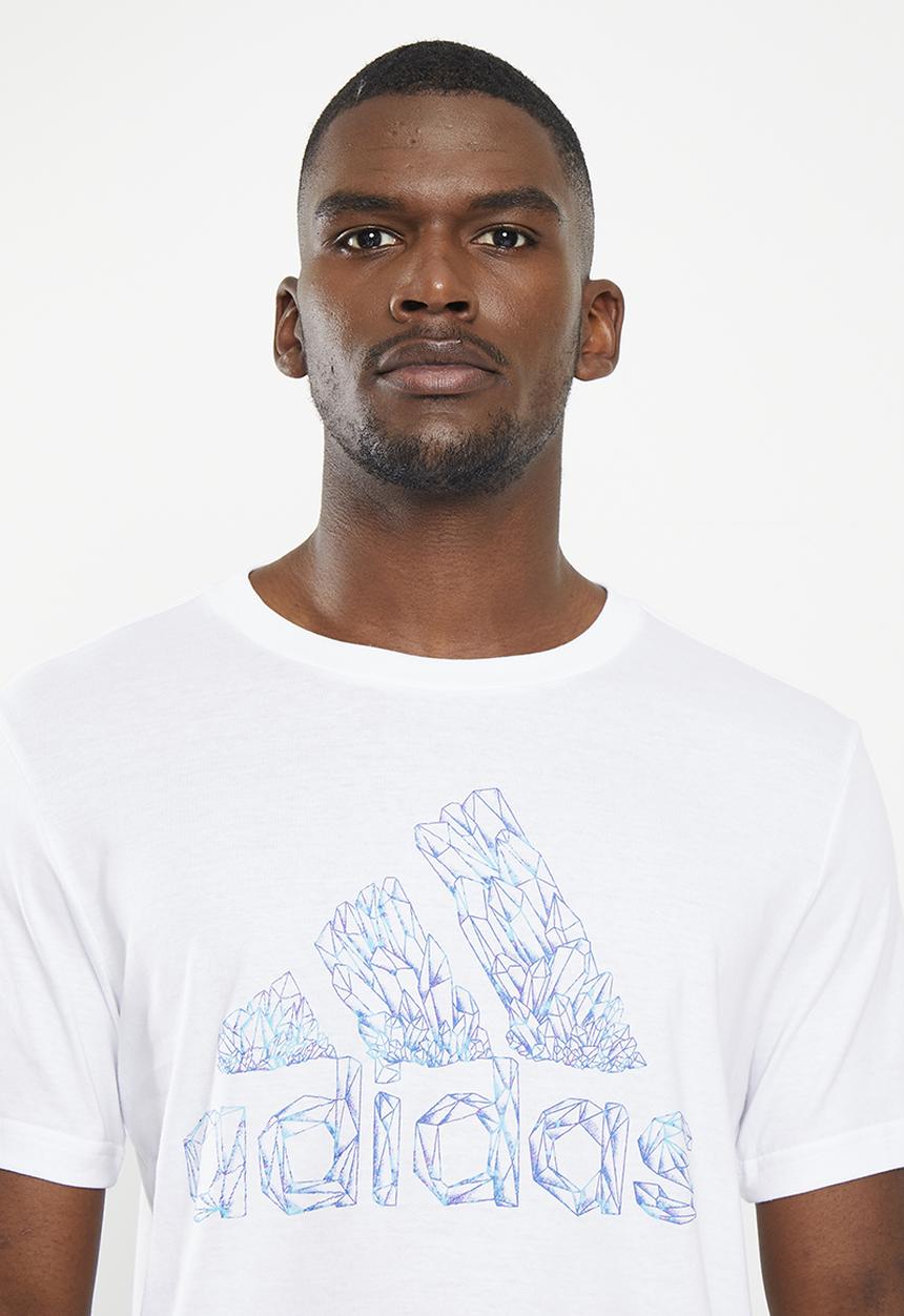 adidas Performance - M myst fill T-shirt - white