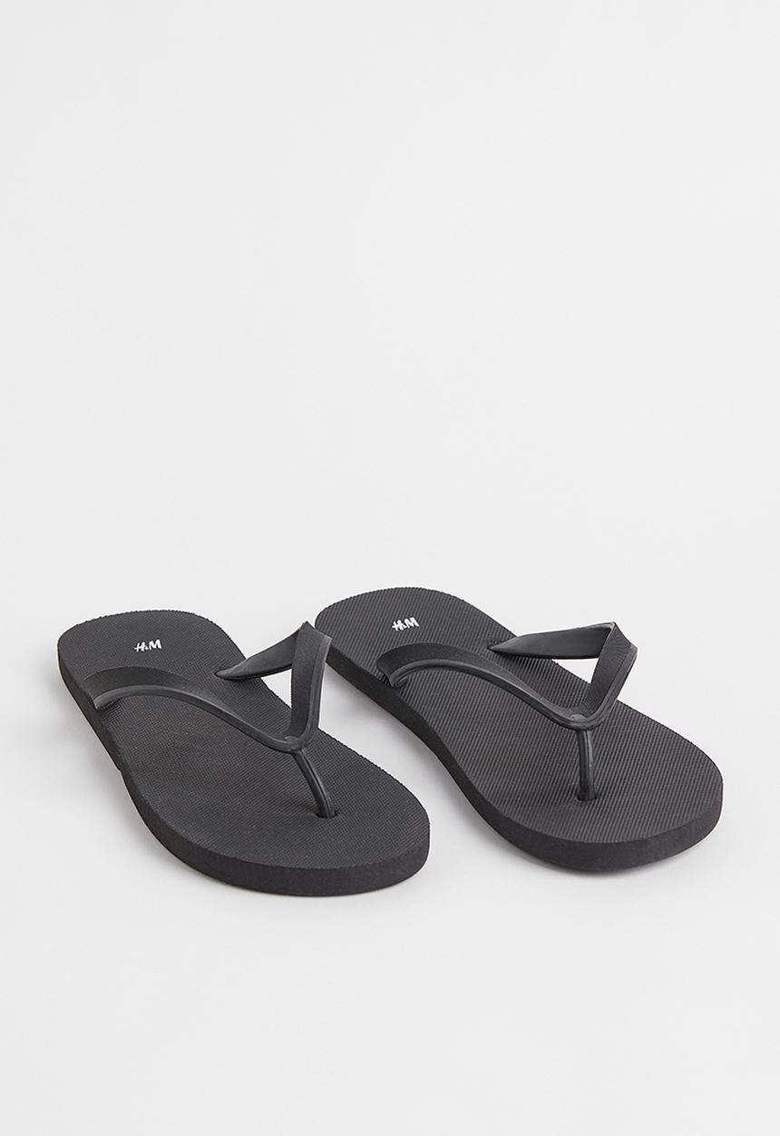 H&M - Flip-flops - black