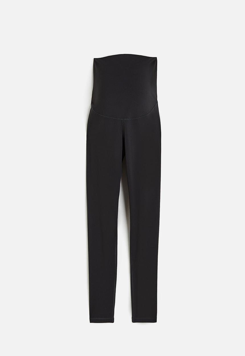 H&M - Mama before & after sports tights - black