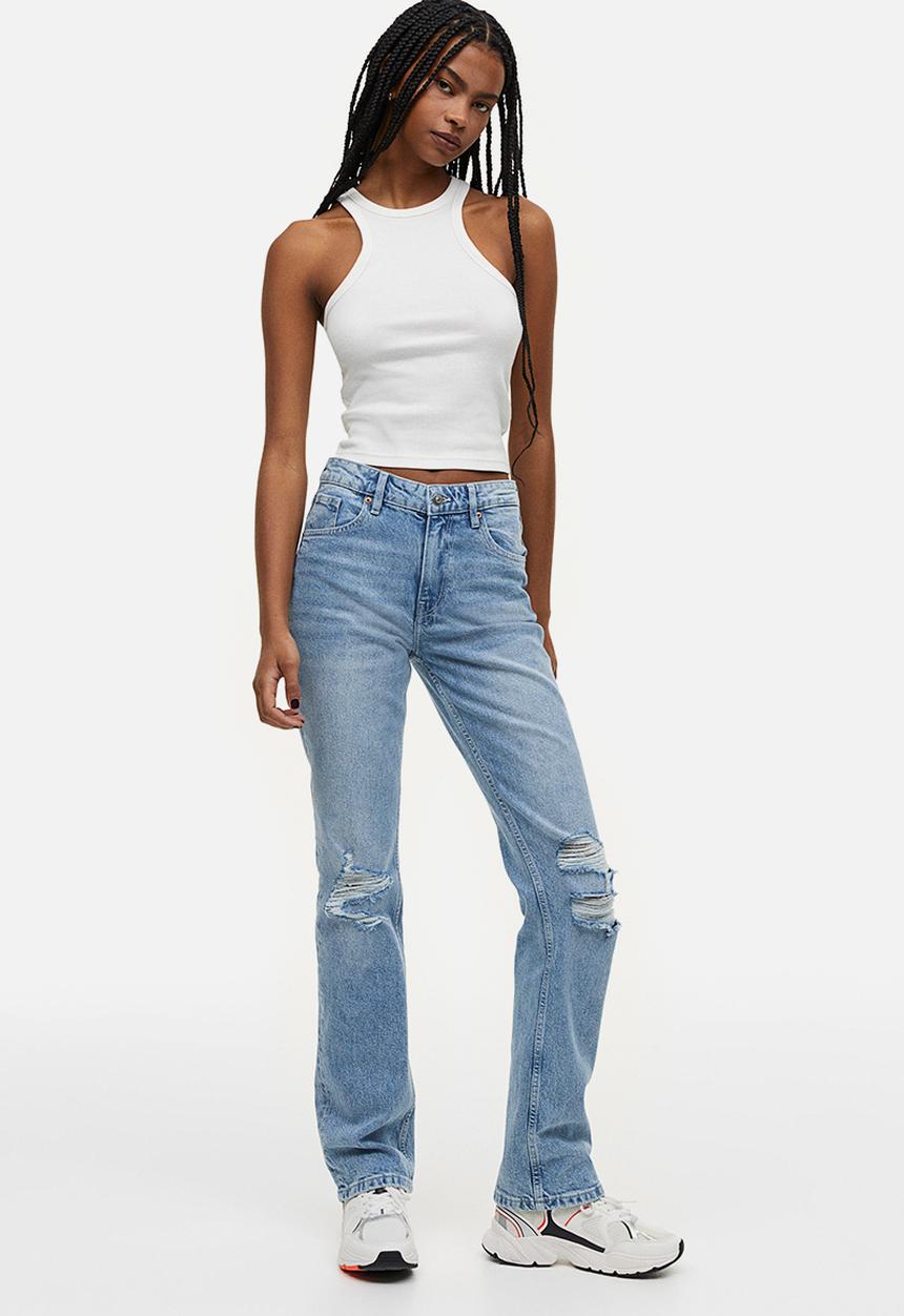 H&M - Slim regular jeans - light denim blue