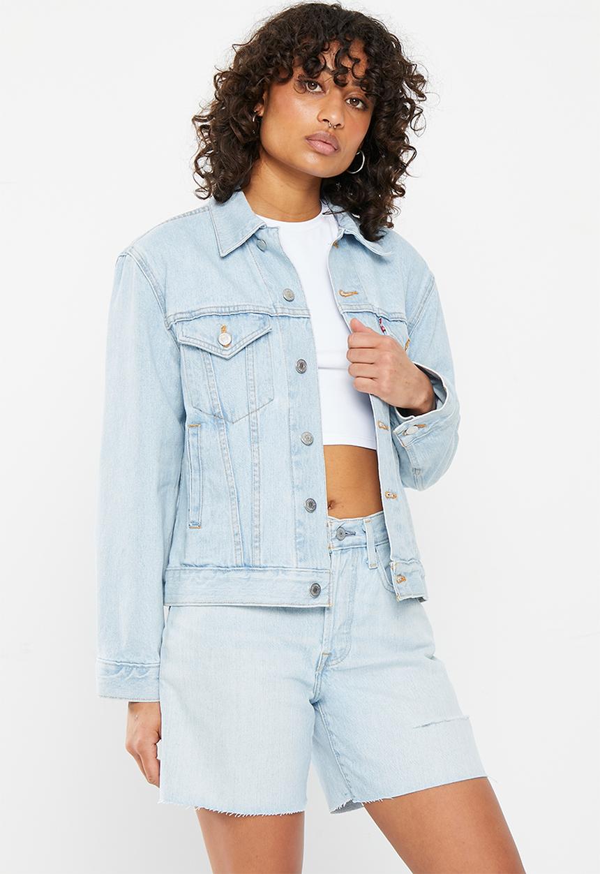Levi’s® - Ex-boyfriend trucker za indigo idea - med indigo
