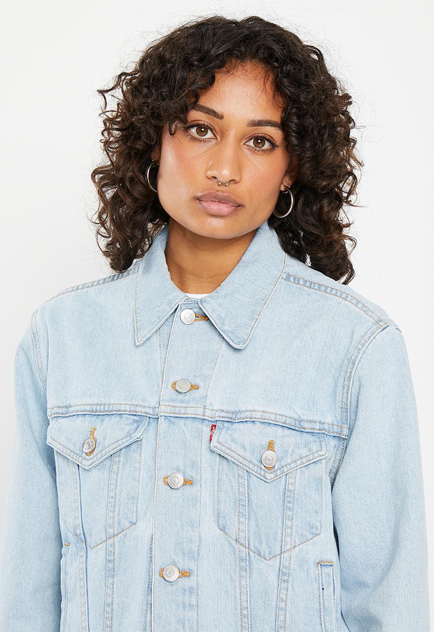 Levi’s® - Ex-boyfriend trucker za indigo idea - med indigo