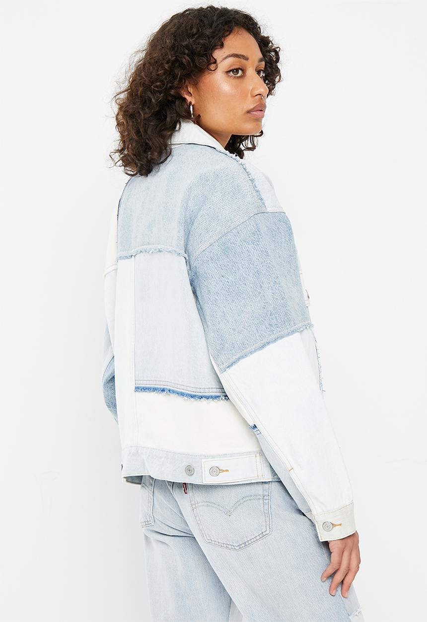 Levi’s® - 90's pieced trucker serious sizzle - light indigo