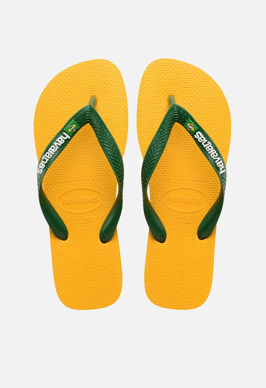 Havaianas - Kids brazil logo pop - yellow