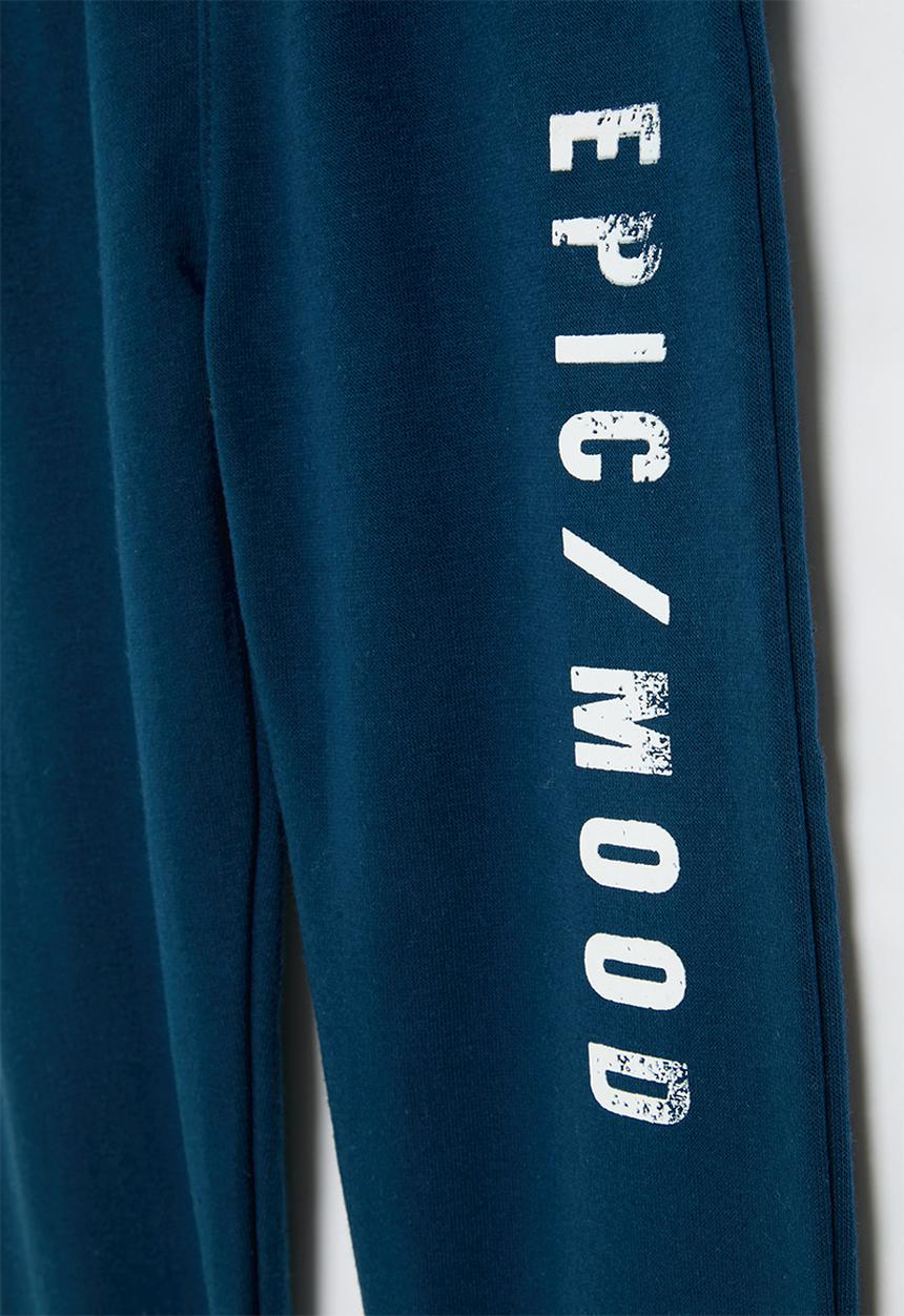 MINOTI - Contrast colour jogger - navy
