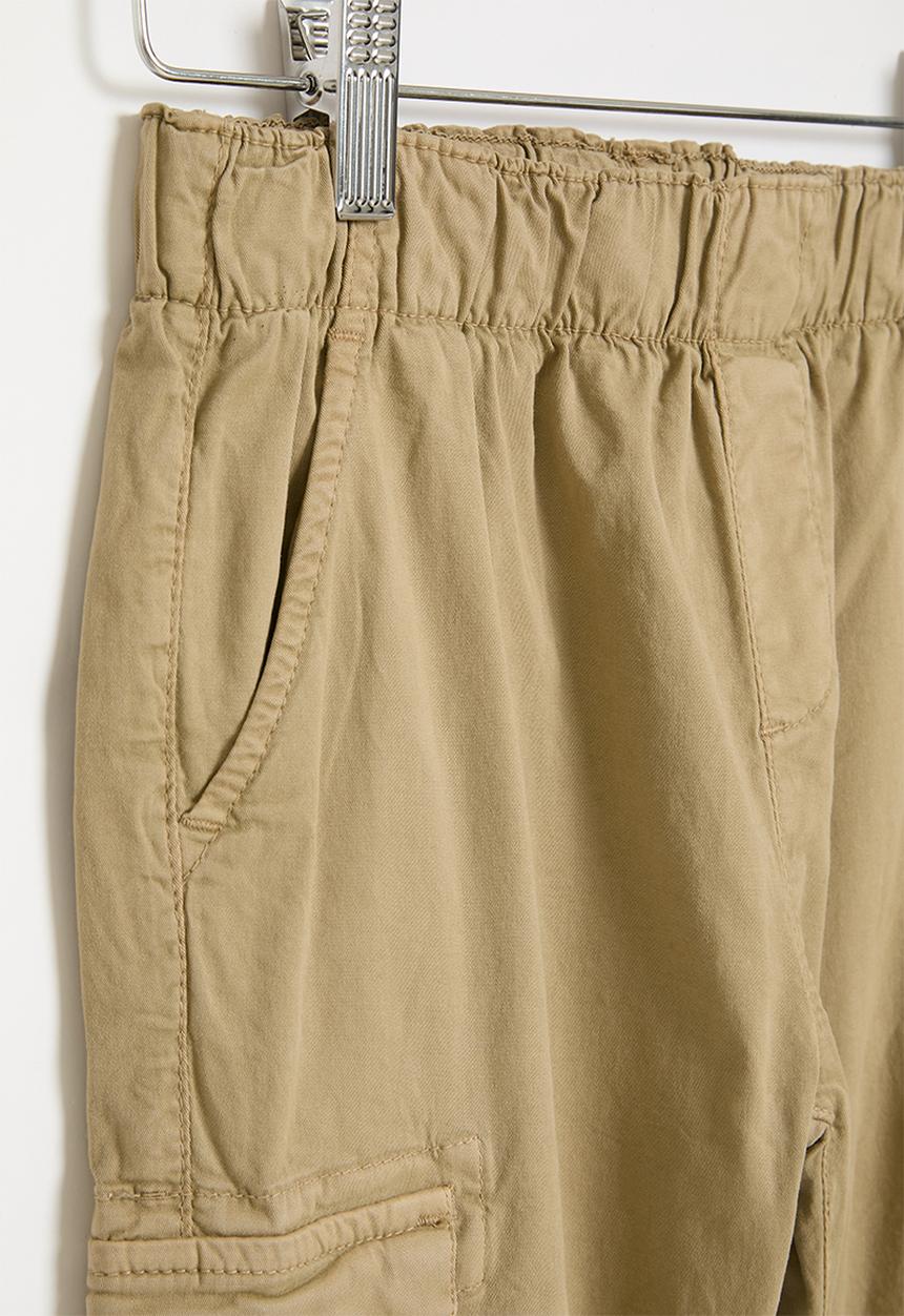 MINOTI - Boys basic combat pant - stone